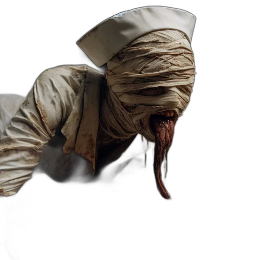 jacket, creature, mask, hat transparent PNG cut-out