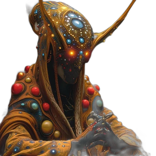 staff, creature, mask, face transparent PNG cut-out