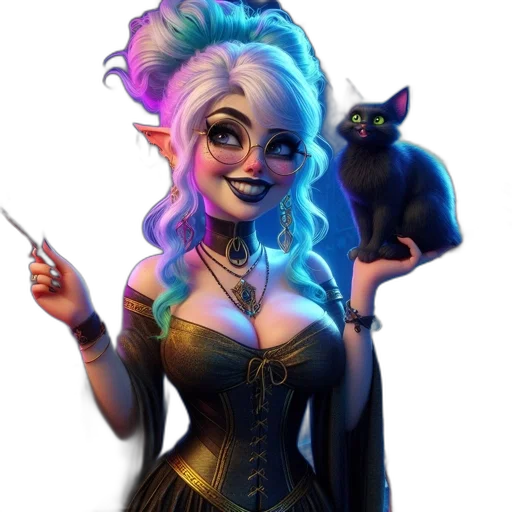 staff, fantasy art, concept art, comic book art transparent PNG cut-out