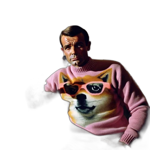 jacket, animal, face, creature transparent PNG cut-out