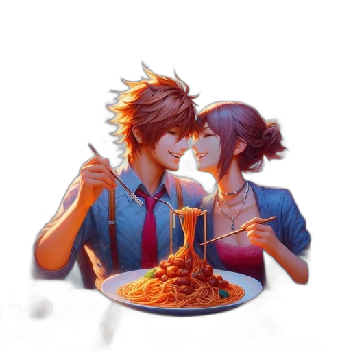 food, pixel art, concept art, anime transparent PNG cut-out