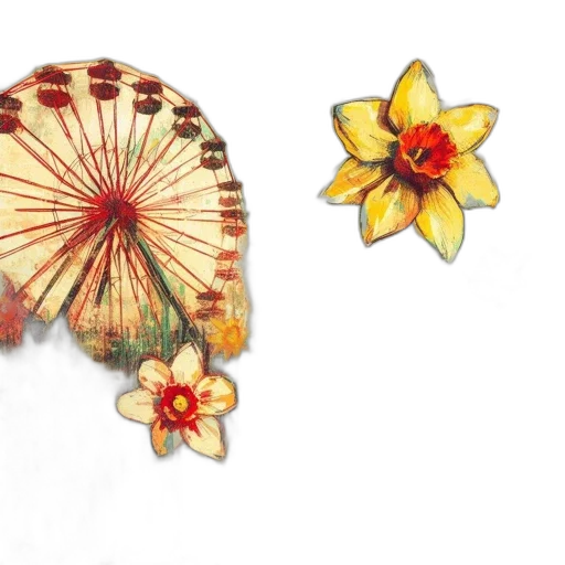 flower, jewelry, crown, umbrella transparent PNG cut-out