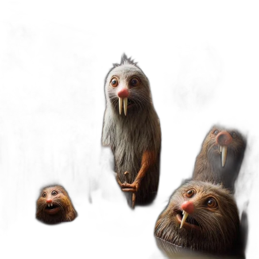 creature, animal, face, mask transparent PNG cut-out