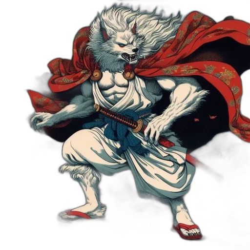 concept art, fantasy art, comic book art, anime transparent PNG cut-out