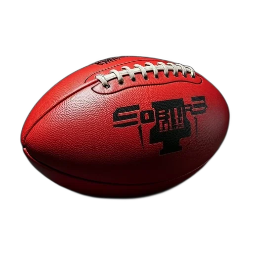 personalised, afl, leather, football transparent PNG cut-out
