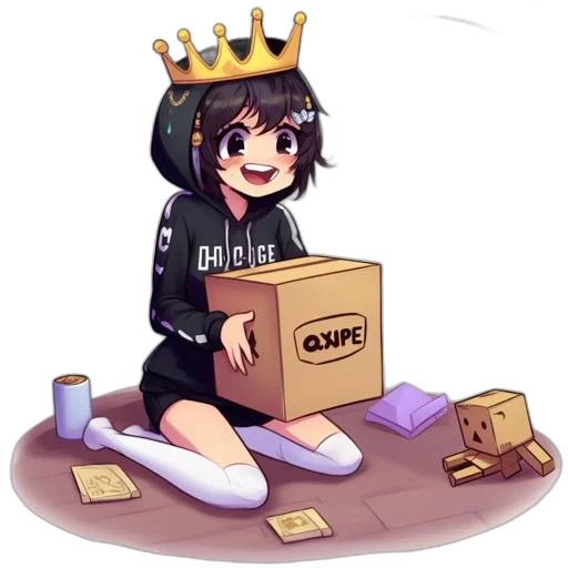 crown, furniture, robot, creature transparent PNG cut-out
