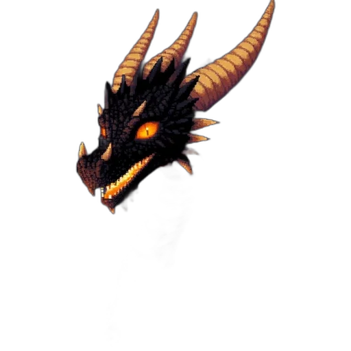 dragon, staff, animal, creature transparent PNG cut-out