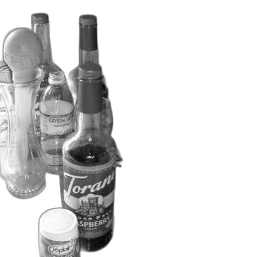 bottle, crown, food, 3d render transparent PNG cut-out