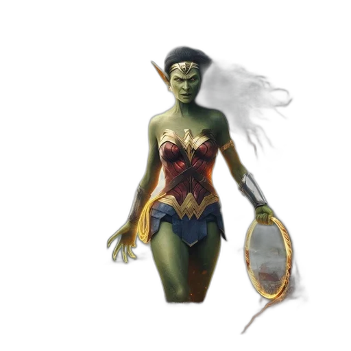 concept art, fantasy art, comic book art, 3d render transparent PNG cut-out