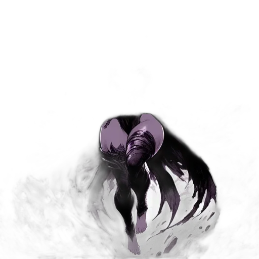 dragon, creature, animal, hair transparent PNG cut-out
