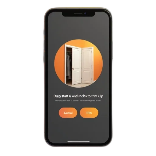 smartphone, app, interface, circular transparent PNG cut-out