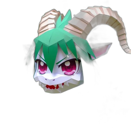 mask, creature, dragon, hat transparent PNG cut-out