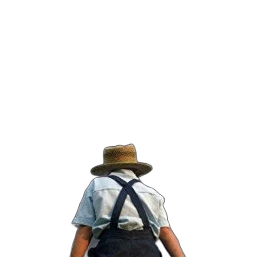 hat, staff, jacket, animal transparent PNG cut-out