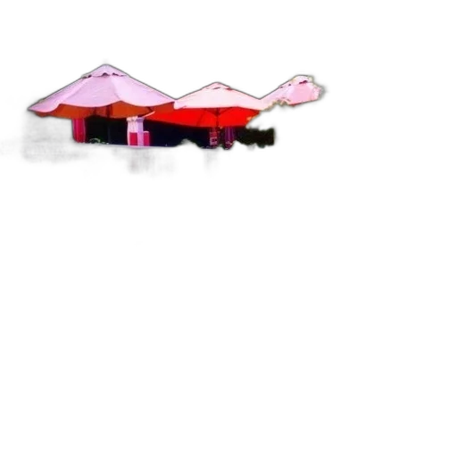 umbrella, hat, shoes, car transparent PNG cut-out
