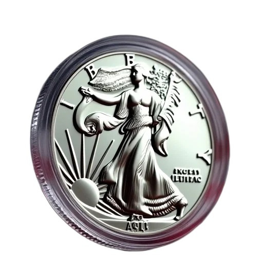 2019, american, silver, eagle transparent PNG cut-out