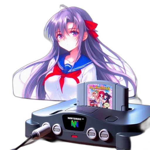 robot, weapon, staff, vaporwave transparent PNG cut-out