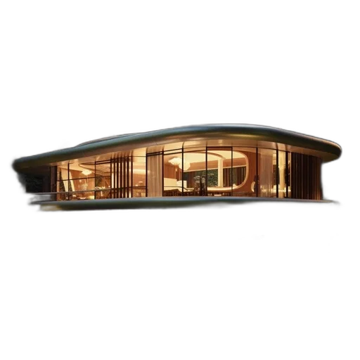 building, crown, 3d render, concept art transparent PNG cut-out