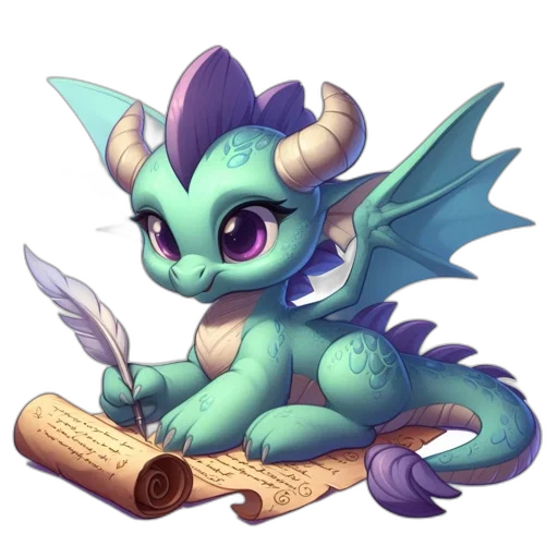 dragon, staff, sword, weapon transparent PNG cut-out