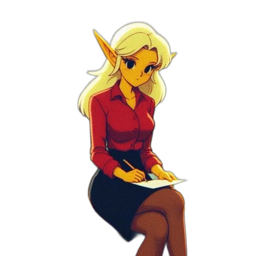 staff, dress, pixel art, concept art transparent PNG cut-out