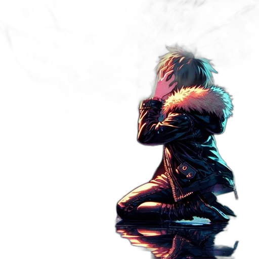 jacket, dragon, creature, robot transparent PNG cut-out