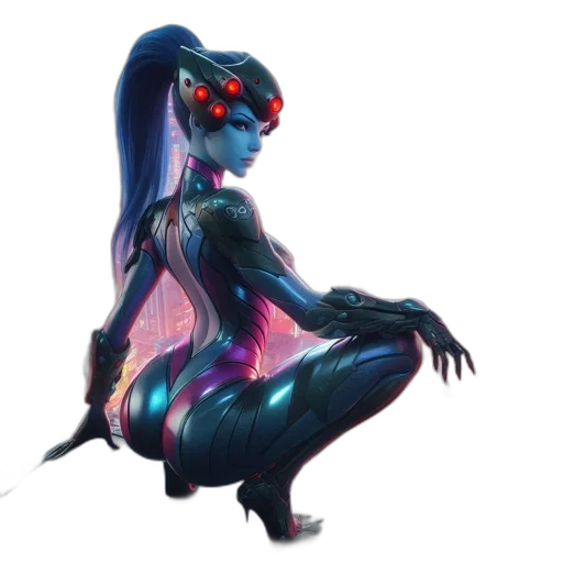 dress, creature, robot, concept art transparent PNG cut-out