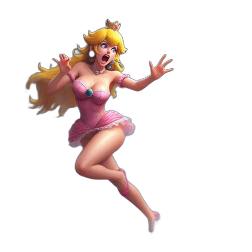 dress, 3d render, pixel art, concept art transparent PNG cut-out