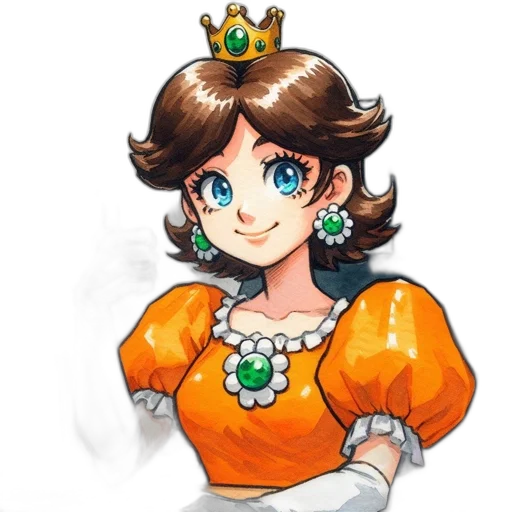 crown, dress, jewelry, staff transparent PNG cut-out