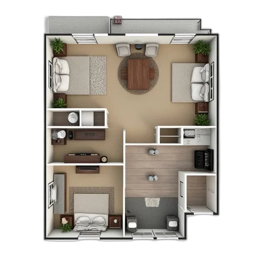 building, 3d render, photorealistic, concept art transparent PNG cut-out