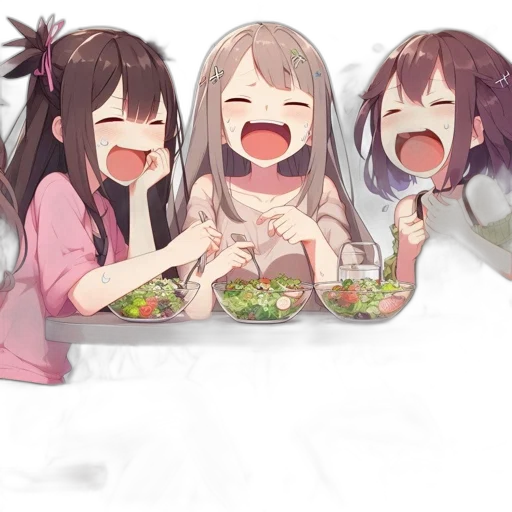 food, anime, pixel art, concept art transparent PNG cut-out