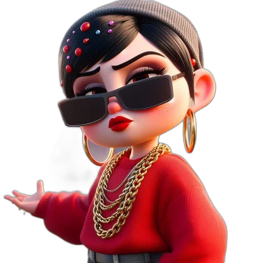 jewelry, face, jacket, staff transparent PNG cut-out