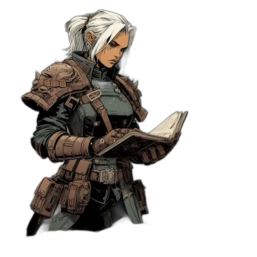 weapon, face, jacket, sword transparent PNG cut-out