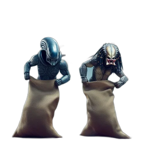 robot, mask, concept art, 3d render transparent PNG cut-out