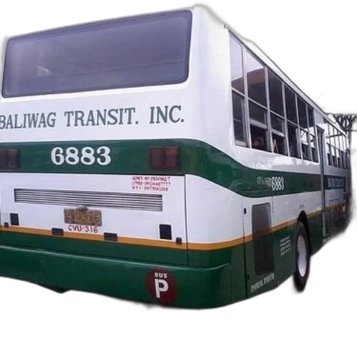3d render, photorealistic, baliwag, transit transparent PNG cut-out