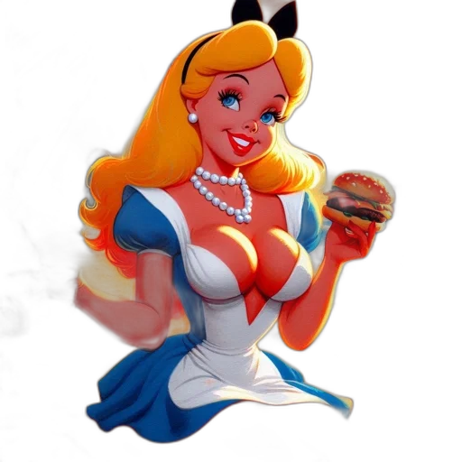 food, dress, crown, concept art transparent PNG cut-out