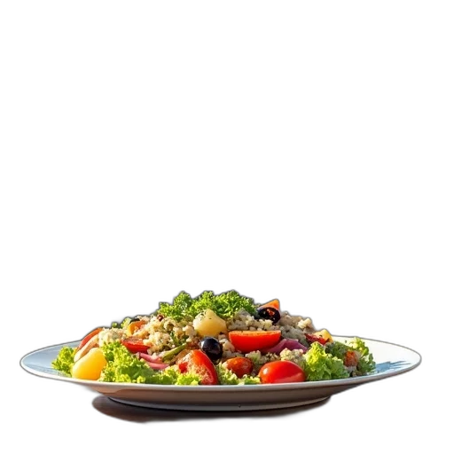 food, 3d render, photorealistic, greek transparent PNG cut-out