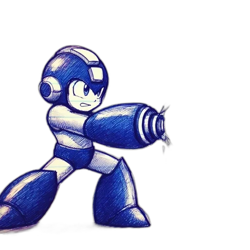 robot, weapon, staff, concept art transparent PNG cut-out