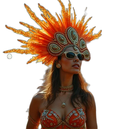 mask, hat, crown, jewelry transparent PNG cut-out