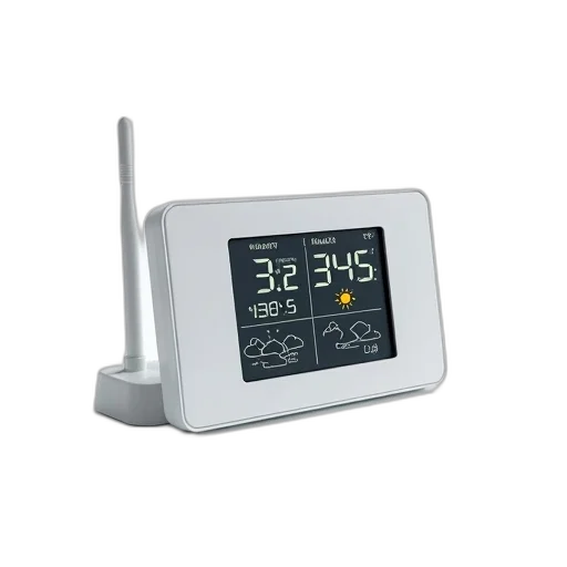 modern, digital, weather, station transparent PNG cut-out
