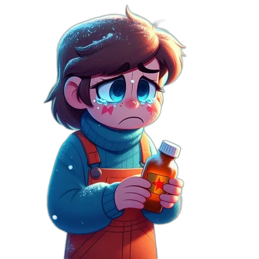 jacket, staff, robot, face transparent PNG cut-out