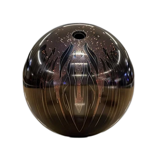 photorealistic, bowling, ball, glossy transparent PNG cut-out