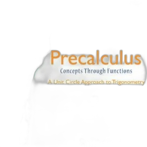 photorealistic, precalculus, concepts, through transparent PNG cut-out