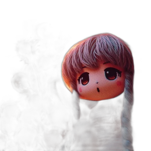 mask, face, creature, staff transparent PNG cut-out