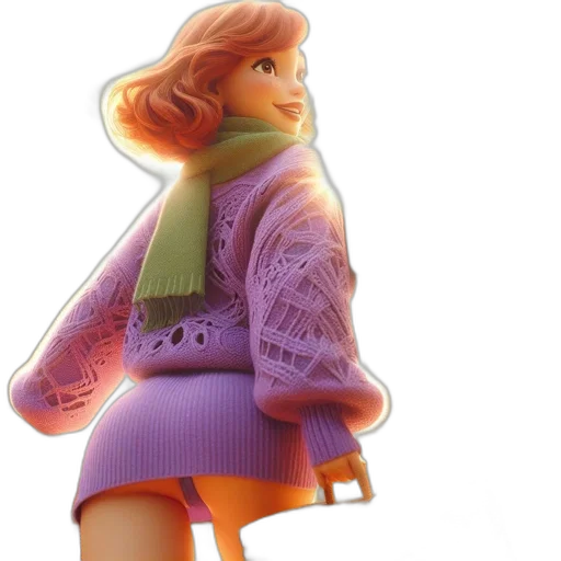 jacket, dress, 3d render, concept art transparent PNG cut-out