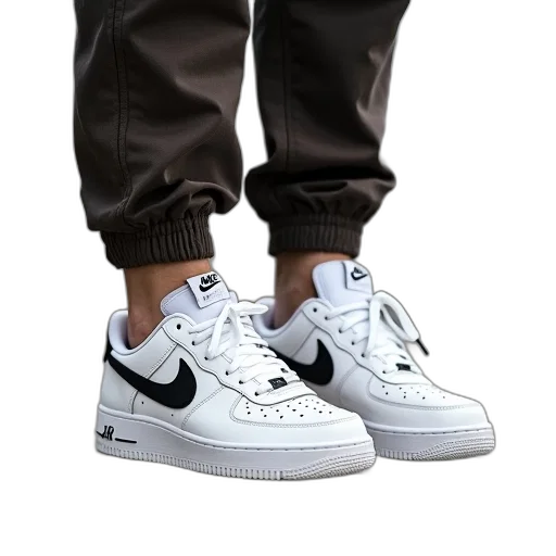 shoes, jacket, 3d render, photorealistic transparent PNG cut-out