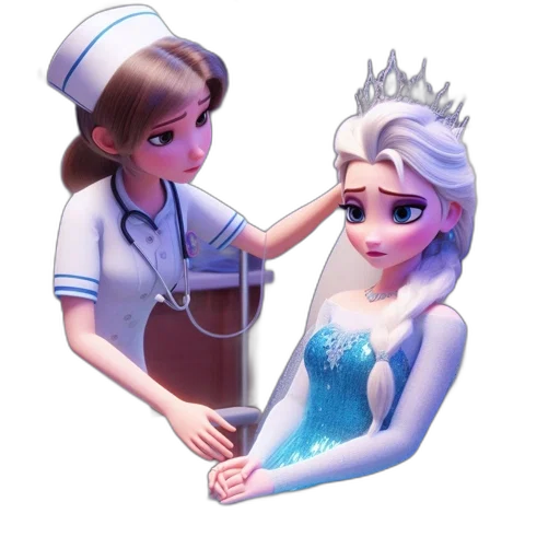 crown, staff, jewelry, 3d render transparent PNG cut-out