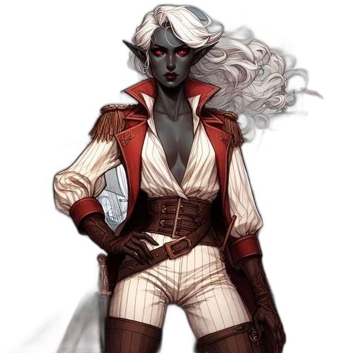 jacket, concept art, fantasy art, comic book art transparent PNG cut-out