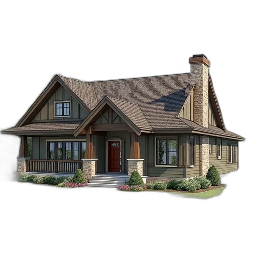 building, 3d render, photorealistic, concept art transparent PNG cut-out