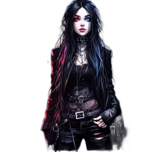 jacket, fantasy art, concept art, comic book art transparent PNG cut-out