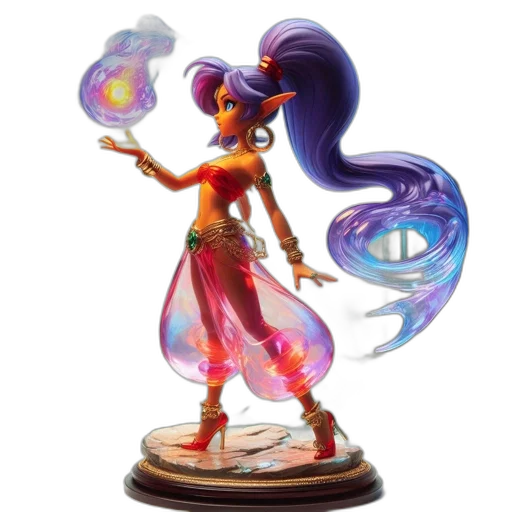staff, concept art, fantasy art, 3d render transparent PNG cut-out