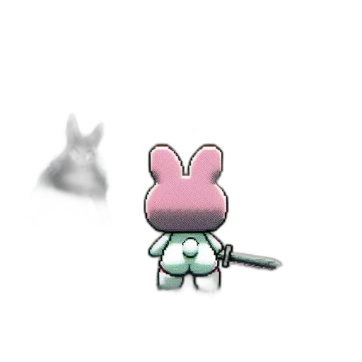 creature, hat, animal, staff transparent PNG cut-out